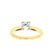 Pre Owned 18ct Diamond Solitaire Ring ZQ701